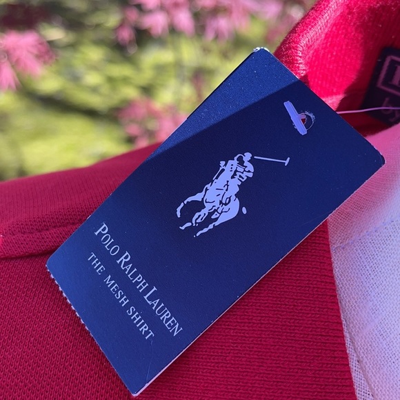 New Polo by Ralph Lauren Mesh Polo Shirt - Picture 4 of 7